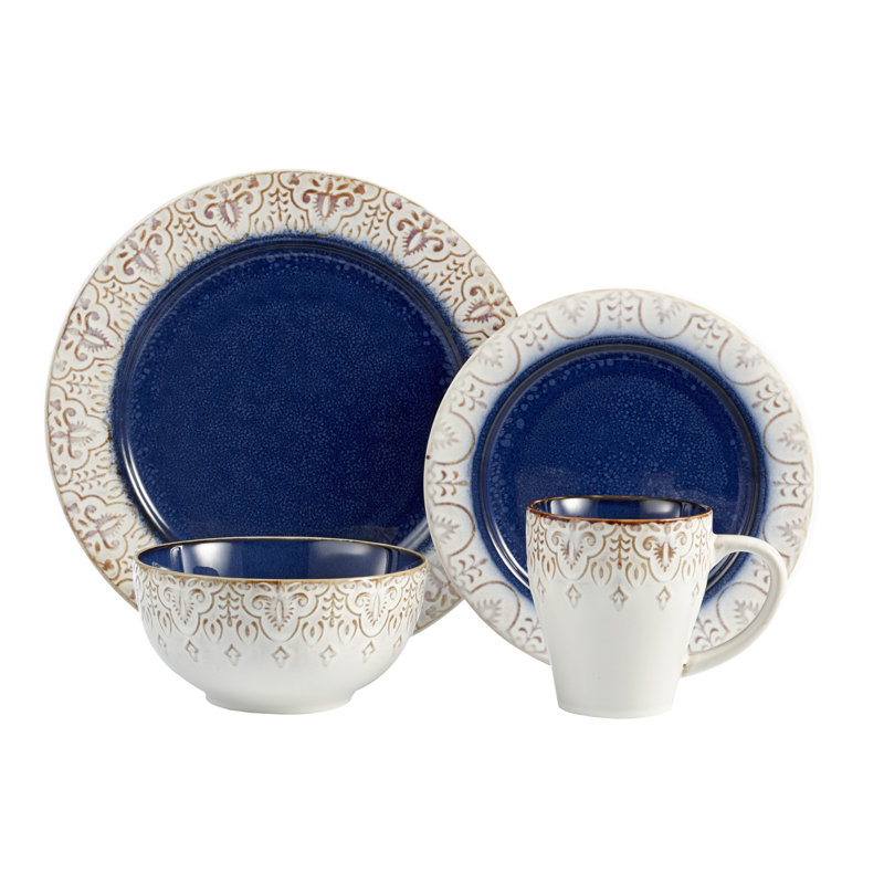 Birch Lane™ Sonny Earthenware Dinnerware Set Service for 4 & Reviews